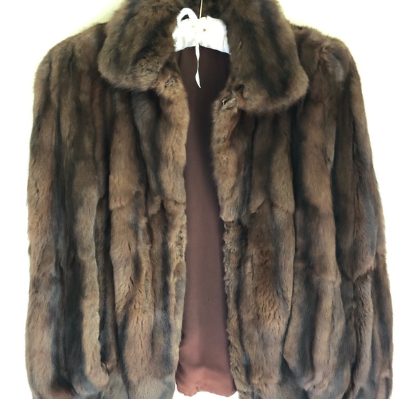 Jackets & Blazers - Mink fur cape stole